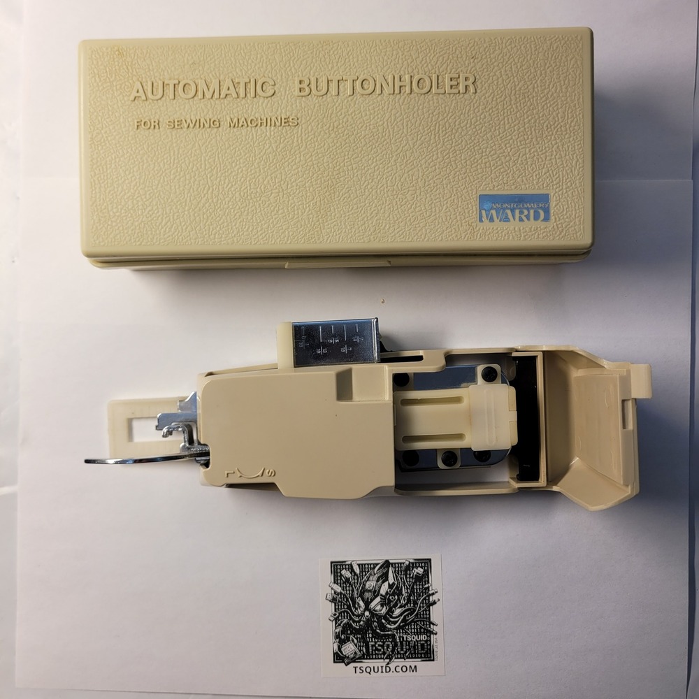 Montgomery Ward Automatic Buttonholer‎ 9259 Vintage Sewing Machine Attachment